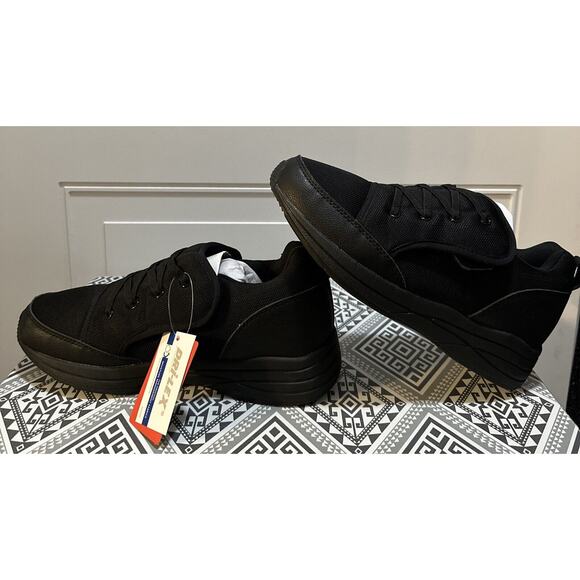 Drew Men's Strength Athletic Shoes Solid Slip-On Mesh Official Velcro Size 7M‎ - Picture 4 of 12